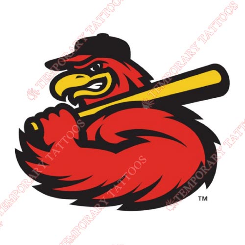 Rochester Red Wings Customize Temporary Tattoos Stickers NO.8004